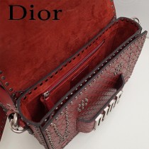 Dior-013-01   迪奧新款原版皮小母牛柔軟手提包