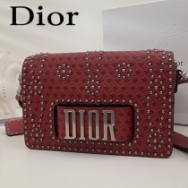 Dior-013-01   迪奧新款原版皮小母牛柔軟手提包