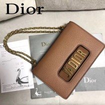 Dior-014-05   迪奧新款原版皮荔枝紋鏈條包