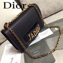 Dior-014-04   迪奧新款原版皮荔枝紋鏈條包