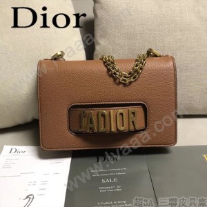 Dior-014-05   迪奧新款原版皮荔枝紋鏈條包