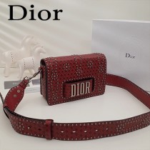 Dior-013-01   迪奧新款原版皮小母牛柔軟手提包