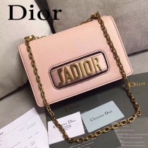 Dior-014   迪奧新款原版皮荔枝紋鏈條包