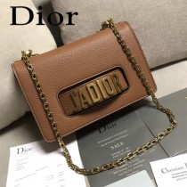 Dior-014-05   迪奧新款原版皮荔枝紋鏈條包