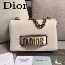 Dior-014-01   迪奧新款原版皮荔枝紋鏈條包