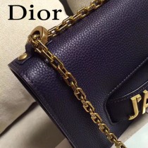 Dior-014-02   迪奧新款原版皮荔枝紋鏈條包