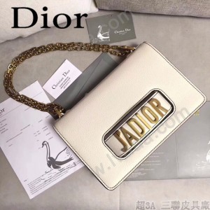 Dior-014-01   迪奧新款原版皮荔枝紋鏈條包