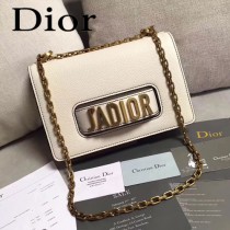 Dior-014-01   迪奧新款原版皮荔枝紋鏈條包
