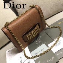 Dior-014-05   迪奧新款原版皮荔枝紋鏈條包