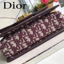 Dior-015-01   迪奧新款原版皮老花系列帆布斜挎包