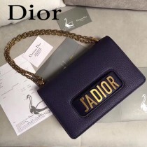 Dior-014-02   迪奧新款原版皮荔枝紋鏈條包