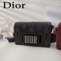 Dior-013  迪奧新款原版皮小母牛柔軟手提包