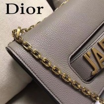 Dior-014-07   迪奧新款原版皮荔枝紋鏈條包