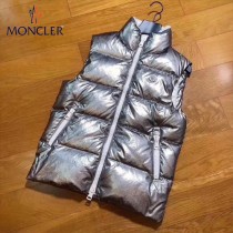 Moncler蒙口-16   秋冬羽絨服銀色爆款馬甲