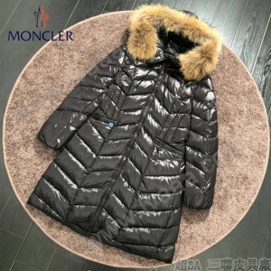 Moncler蒙口-3   秋冬  長款秋冬經可拆卸連帽羽絨服