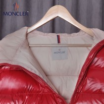 Moncler蒙口-14   秋冬黑色 大紅 蒙口斜拉鏈款袁姍姍同款 頂級90絨