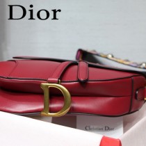 Dior-021-01   迪奧新款原版皮大號馬鞍包