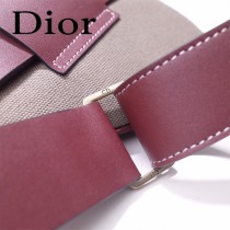 Dior-033   迪奧新款原版皮復古馬鞍包 腰包