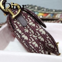 Dior-030-02   迪奧新款原版皮馬鞍包