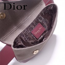 Dior-033   迪奧新款原版皮復古馬鞍包 腰包