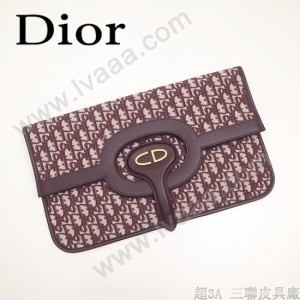 Dior-83031   迪奧新款原版皮復古帆布印花包