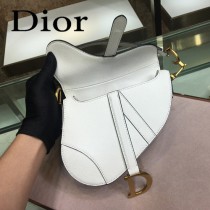 Dior-024-01   迪奧新款原版皮Saddle粒面小牛皮手提包 馬鞍包