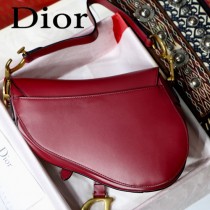 Dior-021-01   迪奧新款原版皮大號馬鞍包