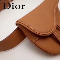 Dior-033-04   迪奧新款原版皮復古馬鞍包 腰包