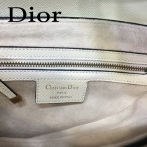 Dior-022   迪奧新款原版皮Saddle粒面小牛皮手提包 馬鞍包