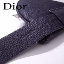 Dior-033-02   迪奧新款原版皮復古馬鞍包 腰包