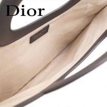 Dior-83031-01   迪奧新款原版皮復古帆布印花包