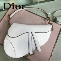 Dior-022   迪奧新款原版皮Saddle粒面小牛皮手提包 馬鞍包