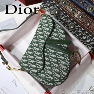 Dior-030-01   迪奧新款原版皮馬鞍包