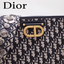 Dior-020   迪奧新款原版皮老花系列大容量通勤包