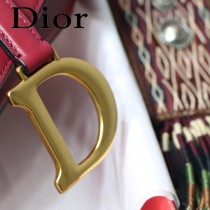 Dior-021-01   迪奧新款原版皮大號馬鞍包