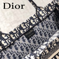 Dior-032   迪奧新款原版皮復古印花Book Tote托特包