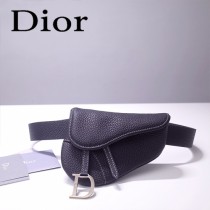 Dior-033-02   迪奧新款原版皮復古馬鞍包 腰包