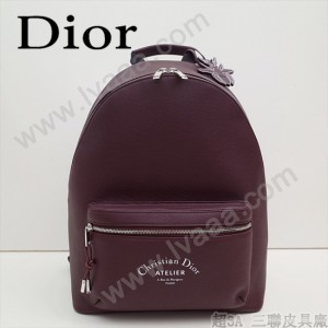 Dior-028-02   迪奧新款原版皮雙肩包