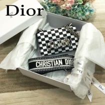 Dior-023   迪奧新款原版皮雙肩帶 斜背肩背包
