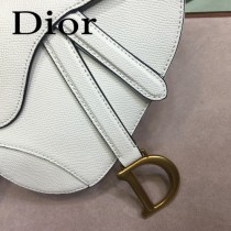 Dior-024-01   迪奧新款原版皮Saddle粒面小牛皮手提包 馬鞍包