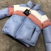 Moncler-07   蒙口LAMAR滑雪系列拼色短款女士羽絨服