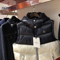 Moncler-05   蒙口情侶款連帽可拆羽絨馬甲