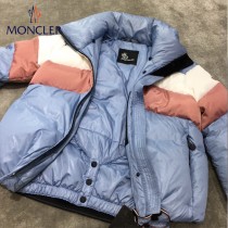 Moncler-07   蒙口LAMAR滑雪系列拼色短款女士羽絨服