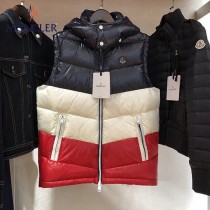 Moncler-05   蒙口情侶款連帽可拆羽絨馬甲