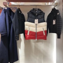 Moncler-05   蒙口情侶款連帽可拆羽絨馬甲