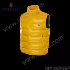 Moncler-022   蒙口新款黃色羽絨馬甲