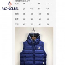 Moncler-029   蒙口最新爆款純色連帽男士羽絨馬甲