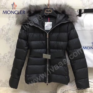 Moncler蒙口-33 秋冬  野生銀狐大毛領.最新官網moncler 女款羽絨服