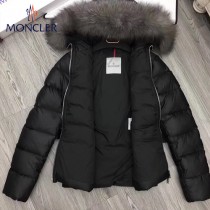 Moncler蒙口-33 秋冬  野生銀狐大毛領.最新官網moncler 女款羽絨服