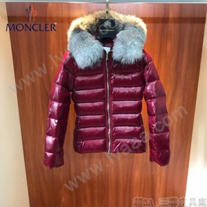 Moncler蒙口-31 秋冬  野生銀狐大毛領.最新官網moncler 女款羽絨服